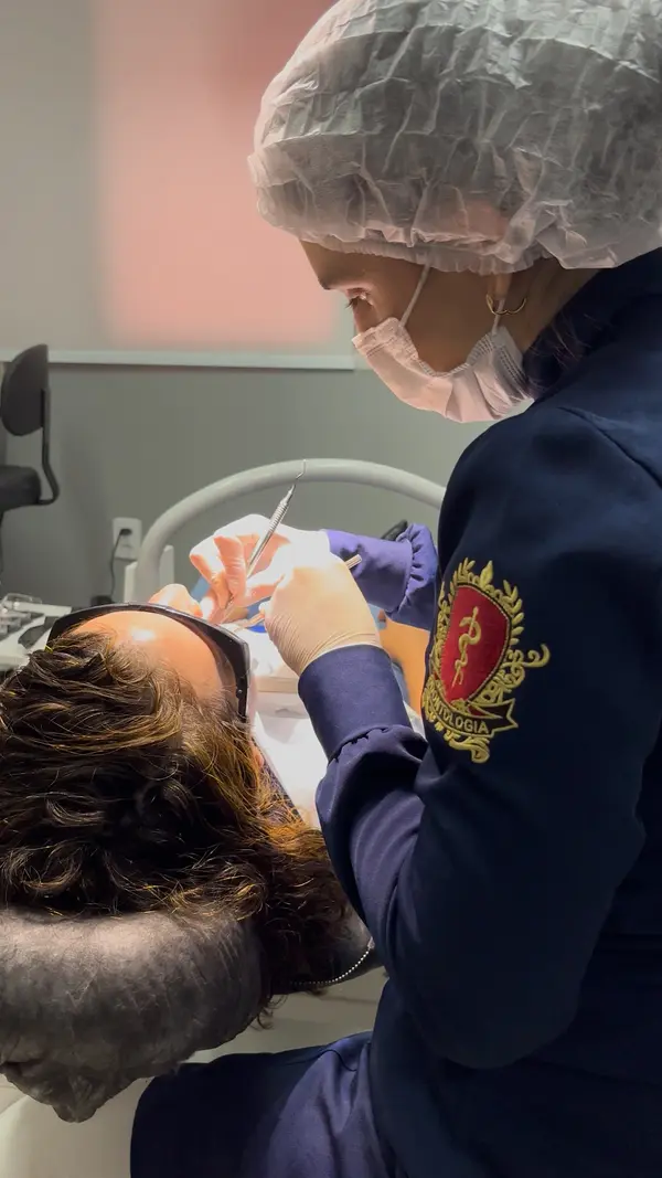 Limpeza odontológica