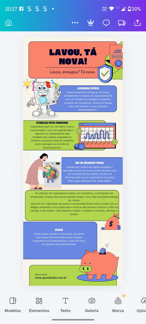 Panfletos digitais, edição de texto, apresentação digital