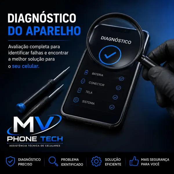 Diagnóstico e conserto de smartphones e tablets