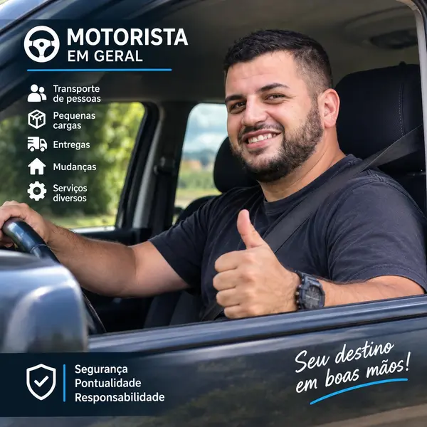 Motorista em geral (categoria A/E)