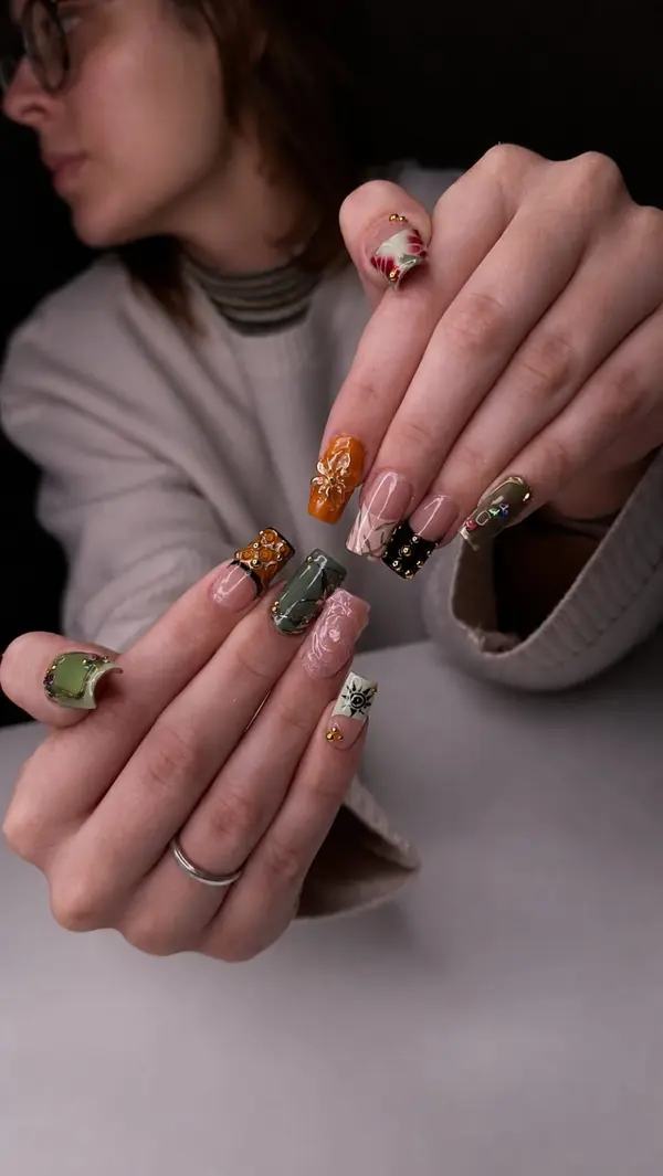 Alongameto de unhas / Nail art / Nail Design