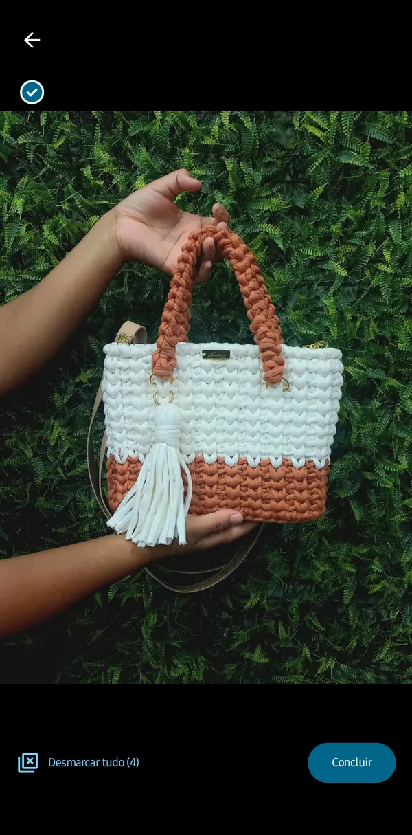 Bolsas de Crochê