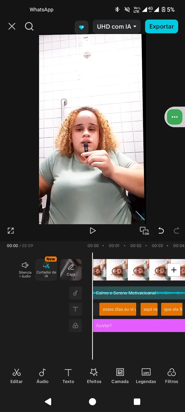 Edito seus vídeos