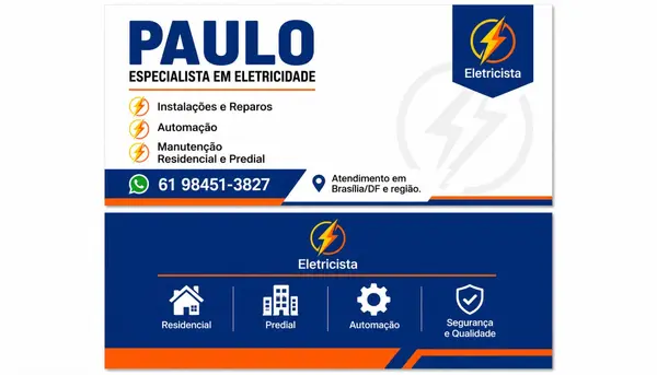Serviços elétricos residencial, predial e automação