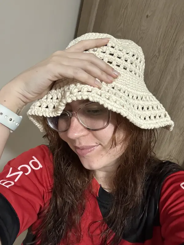 Peças de crochê