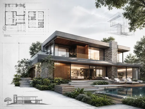 Projetos de Arquitetura, Design de Interiores, Marcenaria e Iluminação