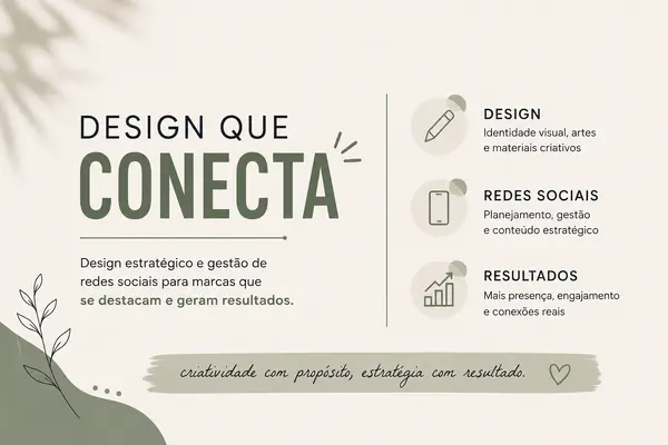 Design e Gestão de Redes Sociais | Posts e Conteúdo Digital
